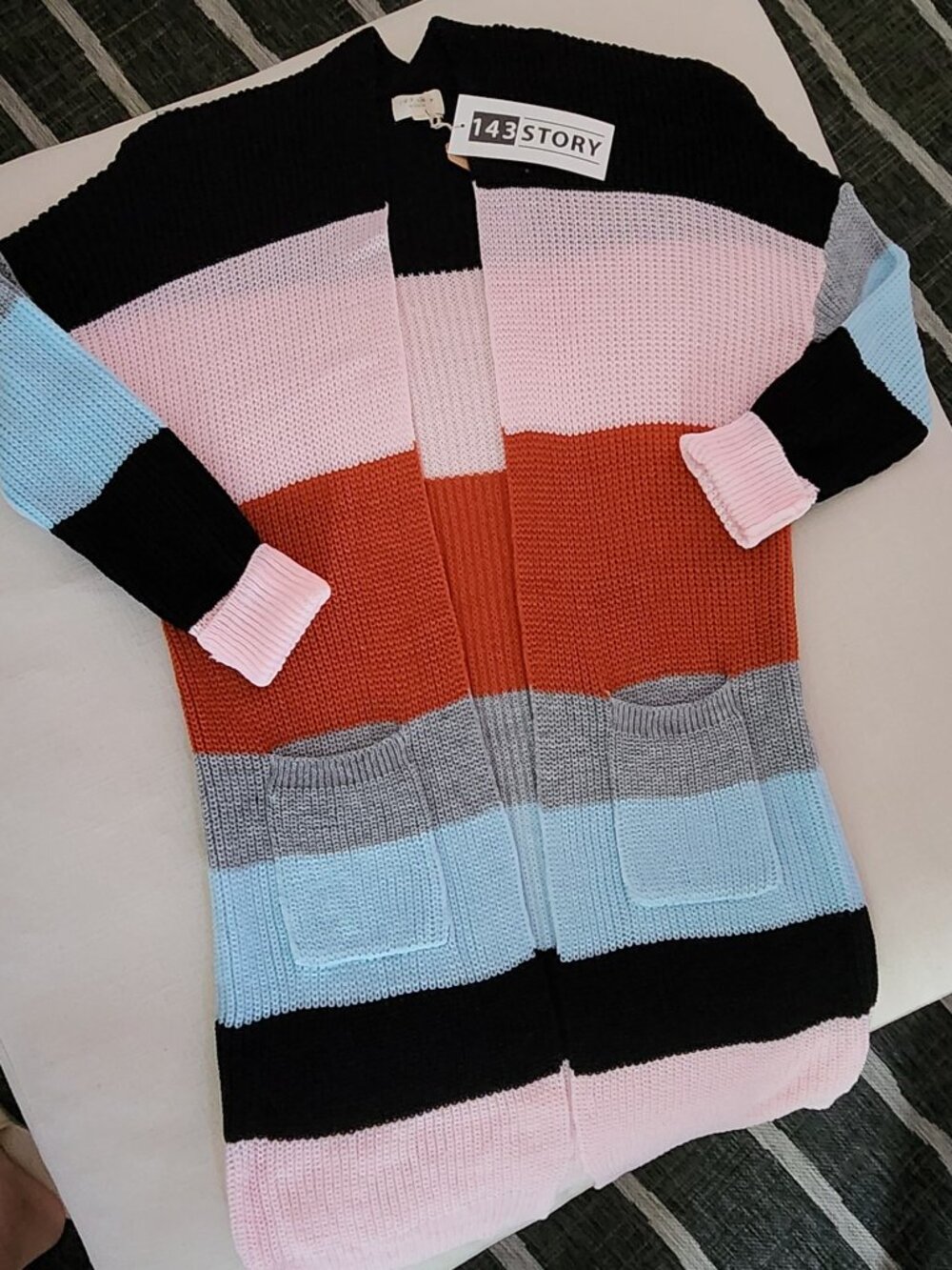 Mid length cardigan/sweater